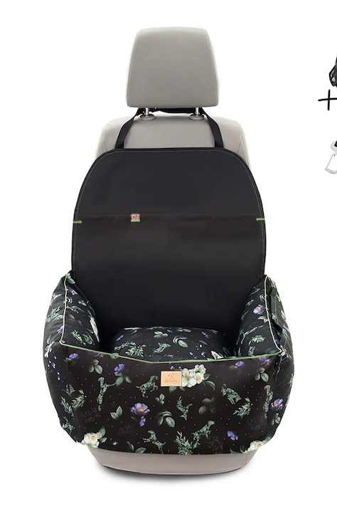 Bebobi fotelik samochodowy dla psa Ero Soft 56 x 40 x 25 cm kolor multicolor EKMM25C