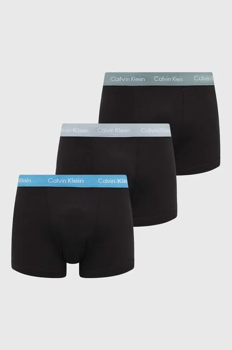 Calvin Klein Underwear boxer pacco da 3 uomo colore nero