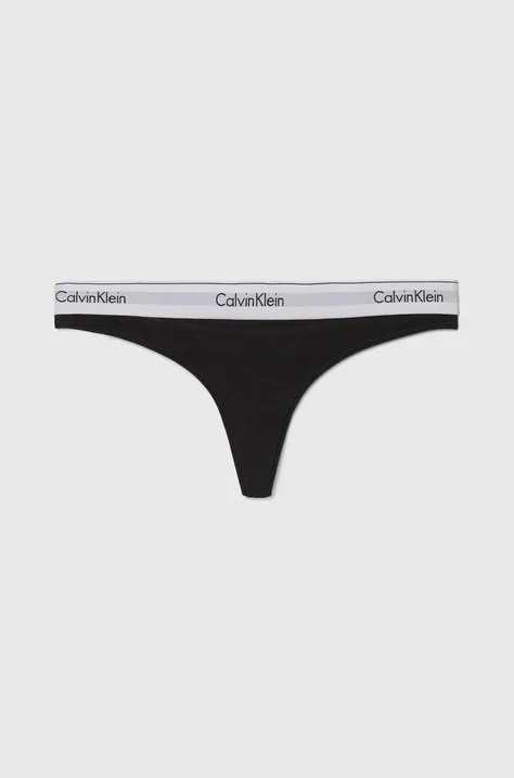Calvin Klein Underwear stringi kolor szary