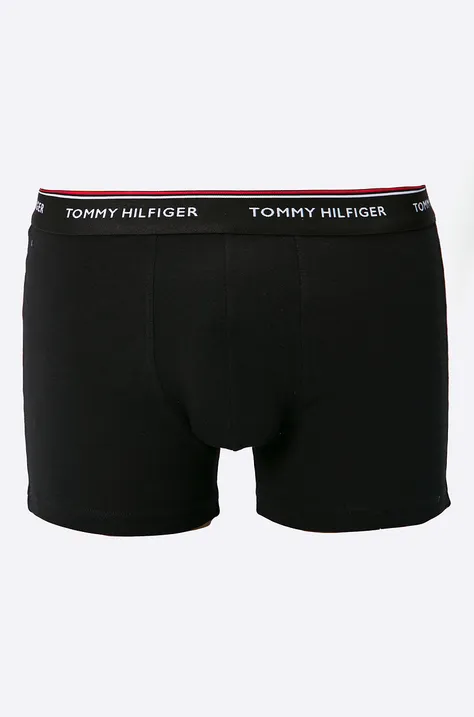 Boksarice Tommy Hilfiger 3-pack moški, siva barva