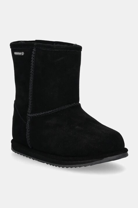 Emu Australia cizme de zapada din piele intoarsa culoarea negru, K10773