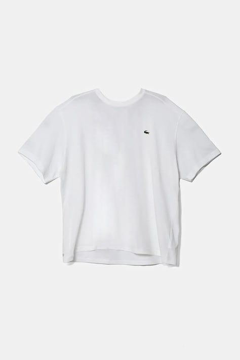 Lacoste tricou barbati, culoarea bej, neted