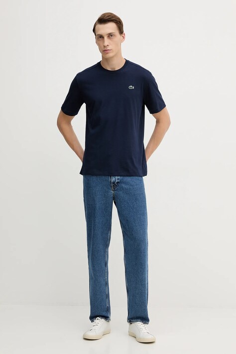 Lacoste футболка чоловіча бавовняна — AW16-TSM601, темно-синій — фото 2