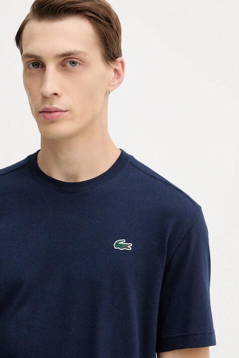 Lacoste футболка чоловіча бавовняна — AW16-TSM601, темно-синій — фото 4