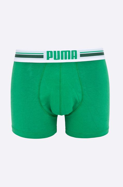 Puma - Боксерки Puma Placed logo boxer 2p green (2-бройки) 90651904