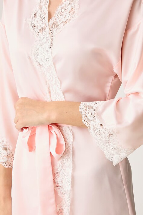 Lauren Ralph Lauren халат жіночий — AW18-BID04E, рожевий — фото 4