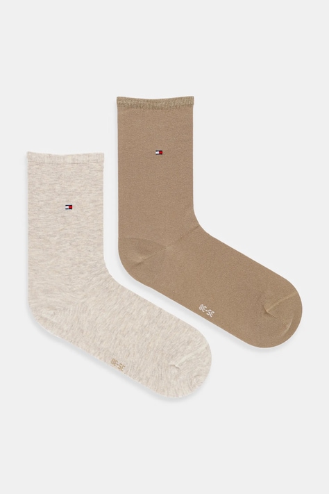 Tommy Hilfiger șosete 2-pack culoarea negru, 371221