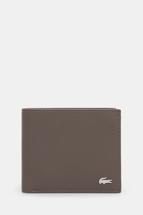 Lacoste portofel barbati, culoarea negru, NH1112FG