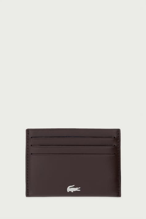 Lacoste Puzdro na karty pánske kožené hnedé NH1346FG