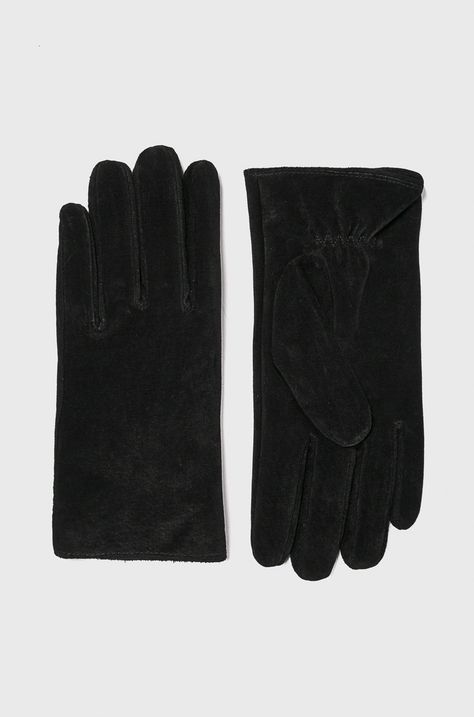 Pieces - Δερμάτινα γάντια