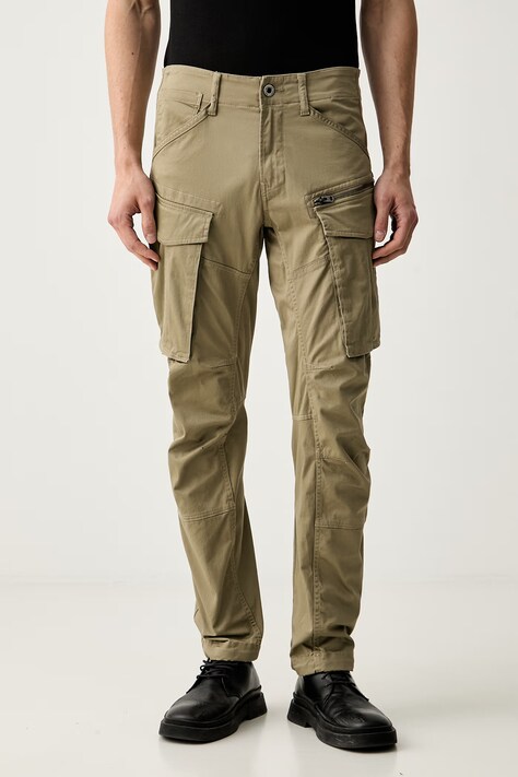G-Star jeansy tapered męskie Rovic Zip 3D Regular Tapered beżowe D02190-5126