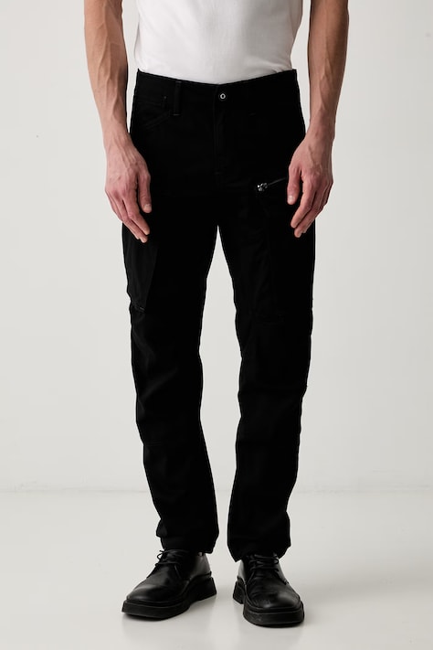 G-Star джинсы tapered для мужчин Rovic Zip 3D Regular Tapered чёрные D02190-5126