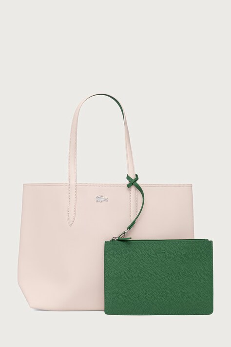 Lacoste Τσάντα διπλής όψης γυναικεία ροζ NF2142AA