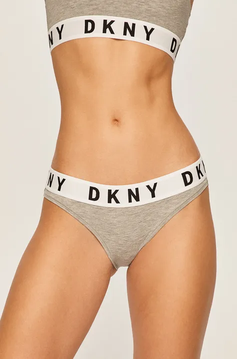 Σλιπ DKNY χρώμα: γκρι