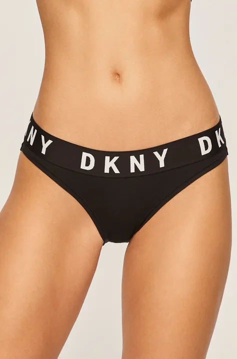 Σλιπ DKNY χρώμα: μαύρο
