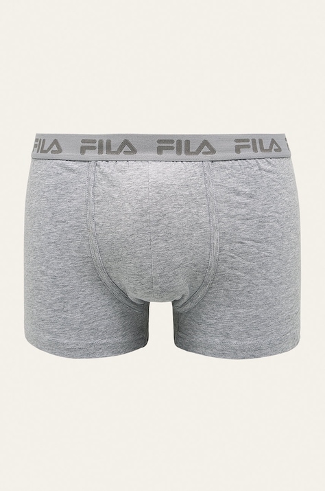 Fila bokserki (2-pack) kolor szary