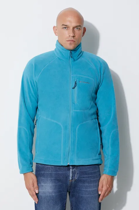 Columbia sweatshirt men's turquoise color