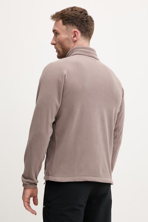 Columbia bluza sportowa Fast Trek II kolor brązowy gładka 1420421