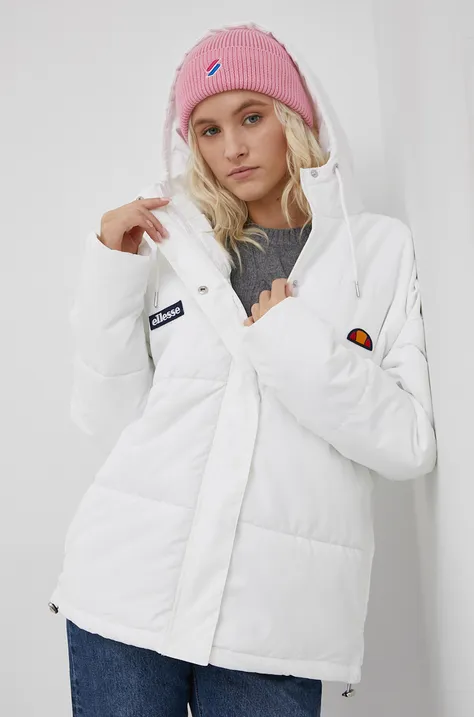 Куртка Ellesse жіноча колір білий перехідна
