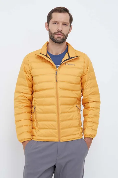 Puhasta športna jakna Columbia Lake oranžna barva