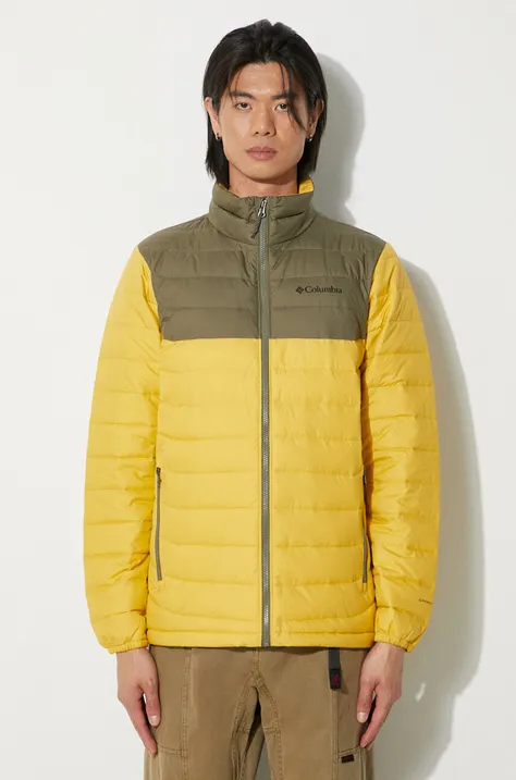 Sportska jakna Columbia Powder Lite boja: žuta, 1698001