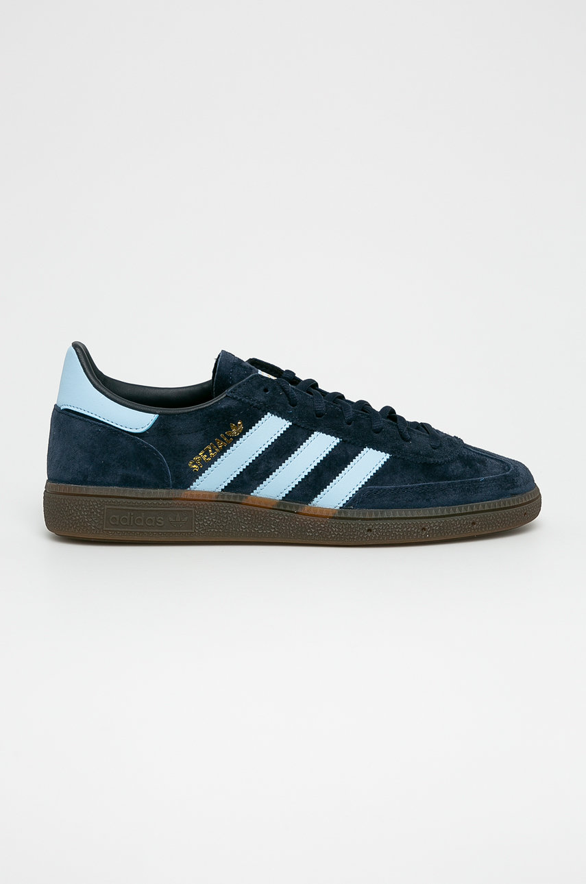 adidas Originals suede sneakers navy blue color