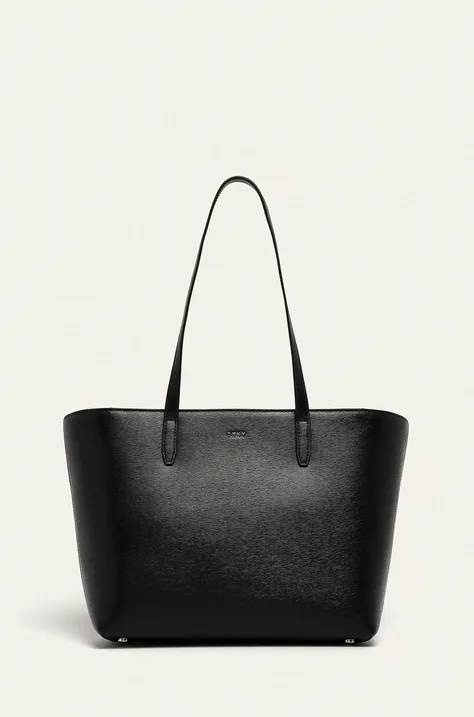 Τσάντα Dkny χρώμα: μαύρο