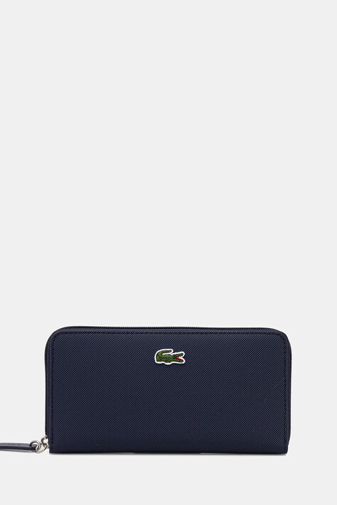 Lacoste portofel femei, culoarea albastru marin