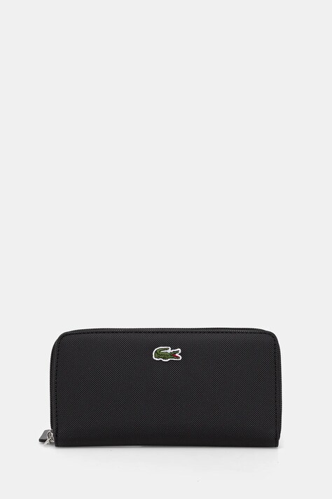 Lacoste portofel femei, culoarea negru