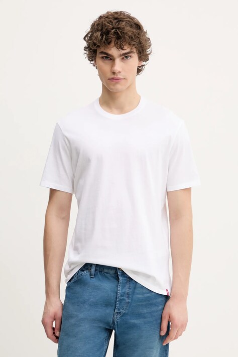 Μπλουζάκι Levi's 2-pack χρώμα: άσπρο, 79541