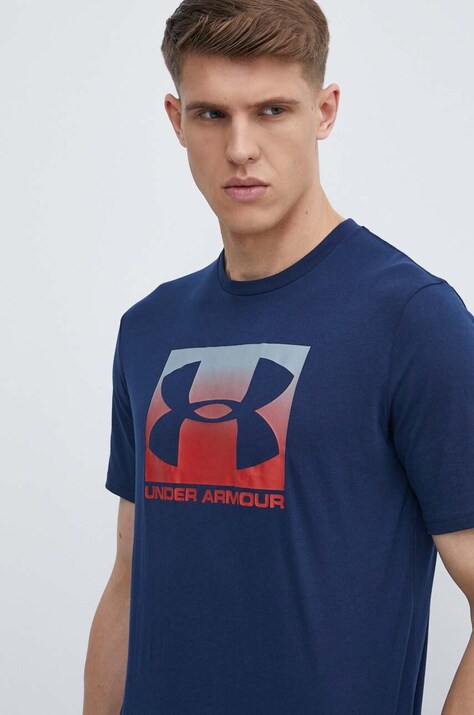 Under Armour - Футболка 1329581 — AW19-TSM0FG, темно-синій — фото 4