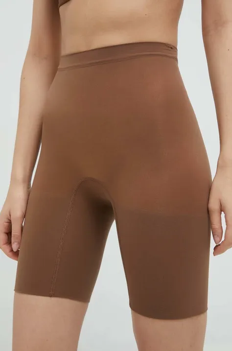 Spanx pantaloni scurti modelatori femei, culoarea bej