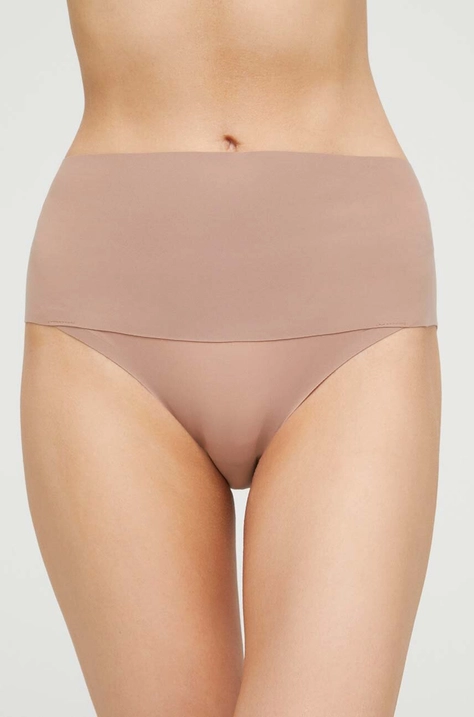 Σλιπ διαμόρφωσης σώματος Spanx χρώμα: καφέ