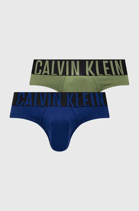 Сліпи Calvin Klein Underwear 2-pack чоловічі колір синій