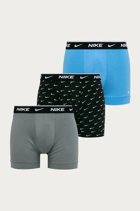 Nike μπόξερ (3-pack) χρώμα: γκρι