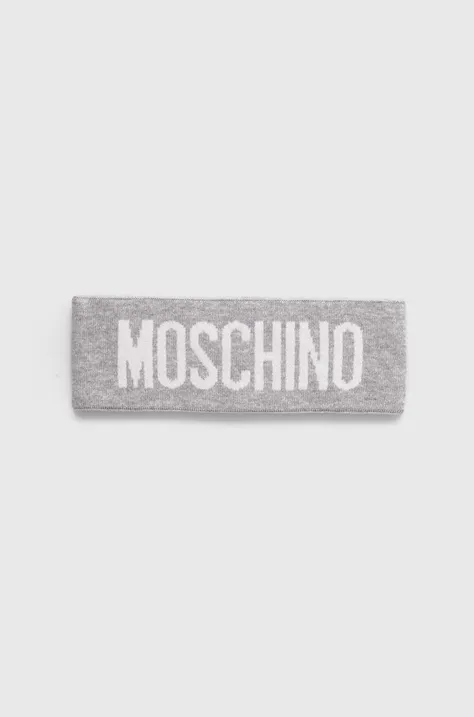 Шерстяная повязка Moschino цвет чёрный