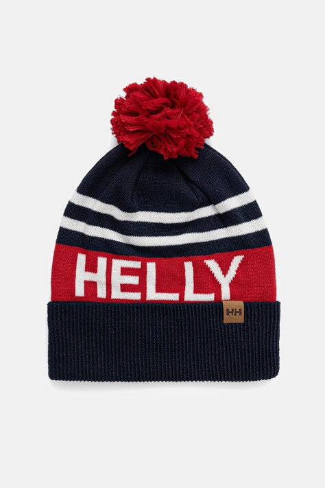 Helly Hansen czapka Ridgeline kolor granatowy