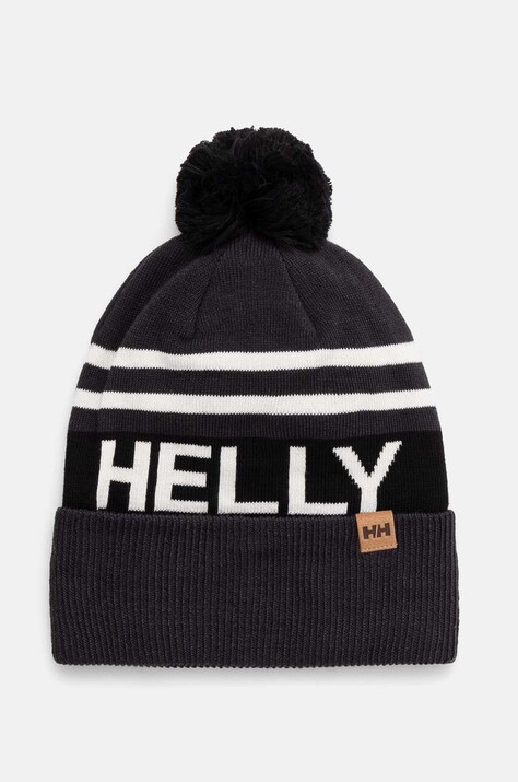 Helly Hansen caciula Ridgeline culoarea negru
