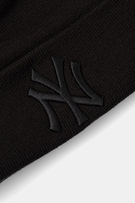 Шапка New Era MLB ESSENTIAL CUFF — AW20-CAU05D, чорний — фото 3