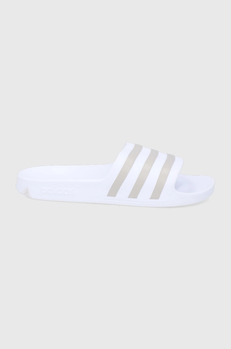 Παντόφλες adidas NHL Pittsburgh Penguins EF1730 ανδρικές, χρώμα: άσπρο IL3431 EF1730