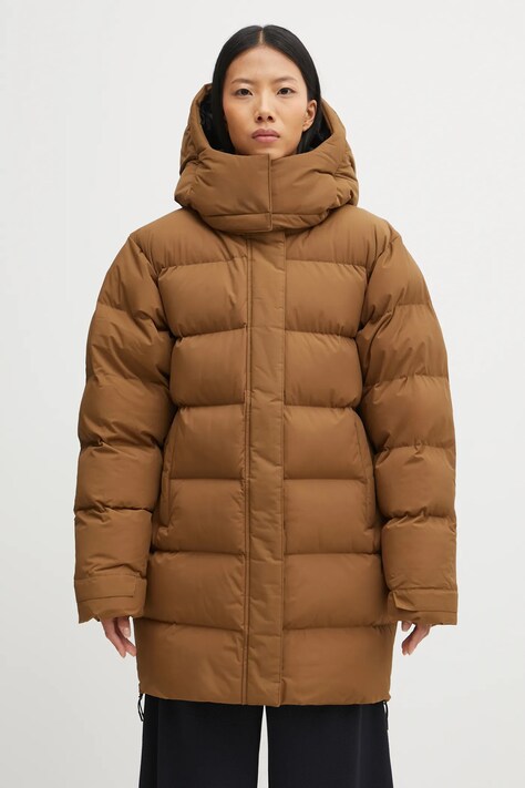 Bunda Helly Hansen žltá farba, zimná