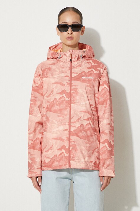 Columbia kurtka outdoorowa Inner Limits II Jacket kolor pomarańczowy 1895802-316