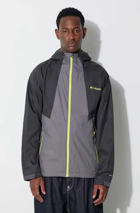 Columbia outdoor jacket Inner Limits II gray color