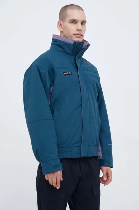 Куртка outdoor Columbia колір бірюзовий перехідна