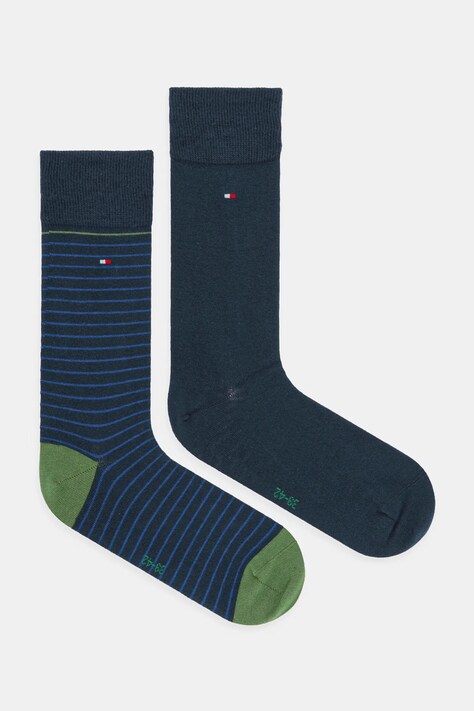 Tommy Hilfiger skarpetki 2-pack kolor niebieski 100001496