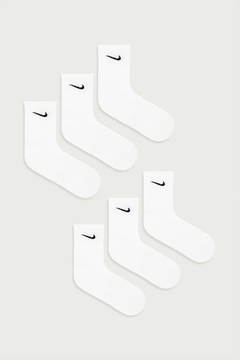 Nike Nogavice moške z bombažem paket 6 kosov bele