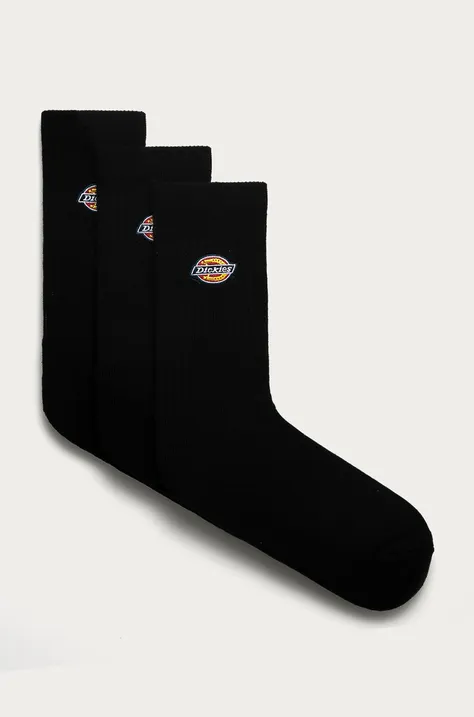 Ponožky Dickies (3-pack) DK0A4X82BLK-BLACK