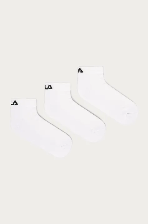 Ponožky Fila biela farba