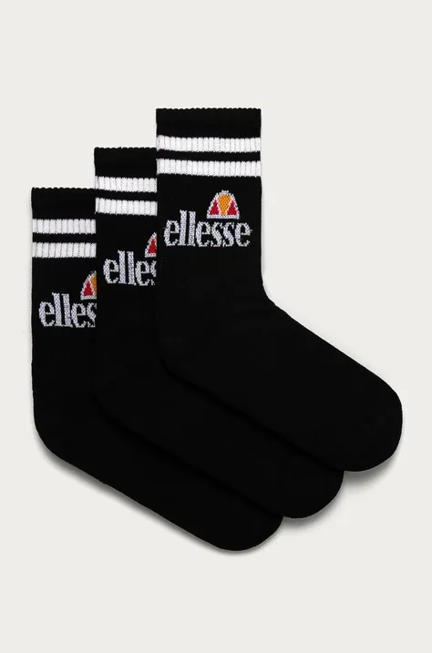 Ellesse - Ponožky (3-pak) SAAC0620-BLACK,