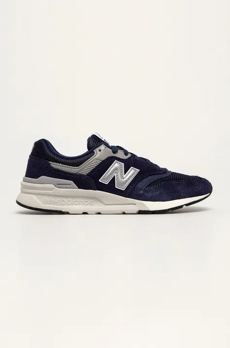 New Balance Mens Running Shoes Ghost Pepper With Nb WhiteE navy blue color